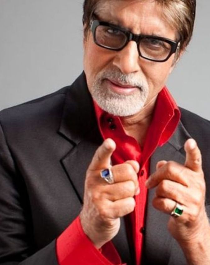 Amitabh Bachchan Blue Sapphire Ring, (1)-1-2-3