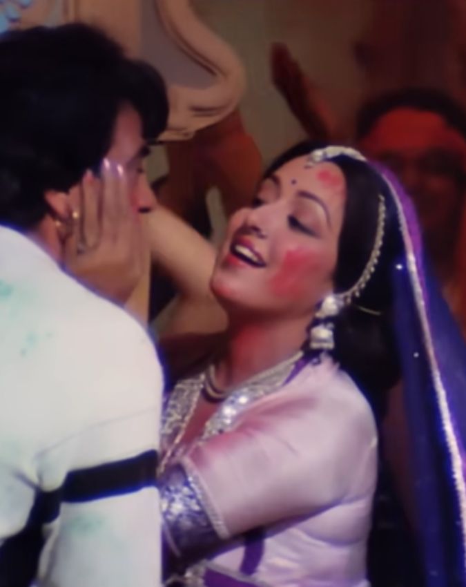 hema malini holi song Hema Malini Holi song-1-2-3