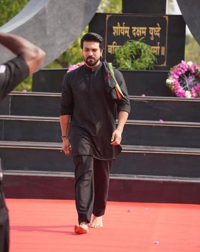 Ram Charan barefoot-1-2-3-4