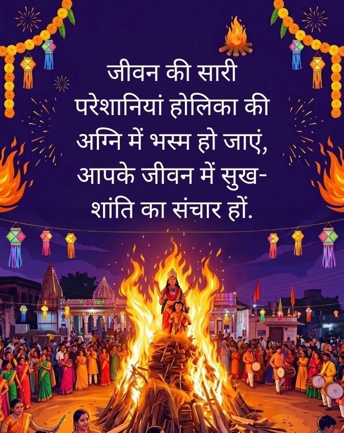 Holika Dahan Wishes In Hindi-1-2-3-4-5