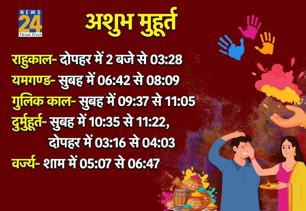 5 March 2026 Ka Ashubh Muhurat