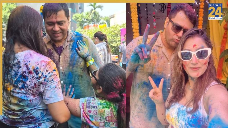 Aakash Chopra Holi -1