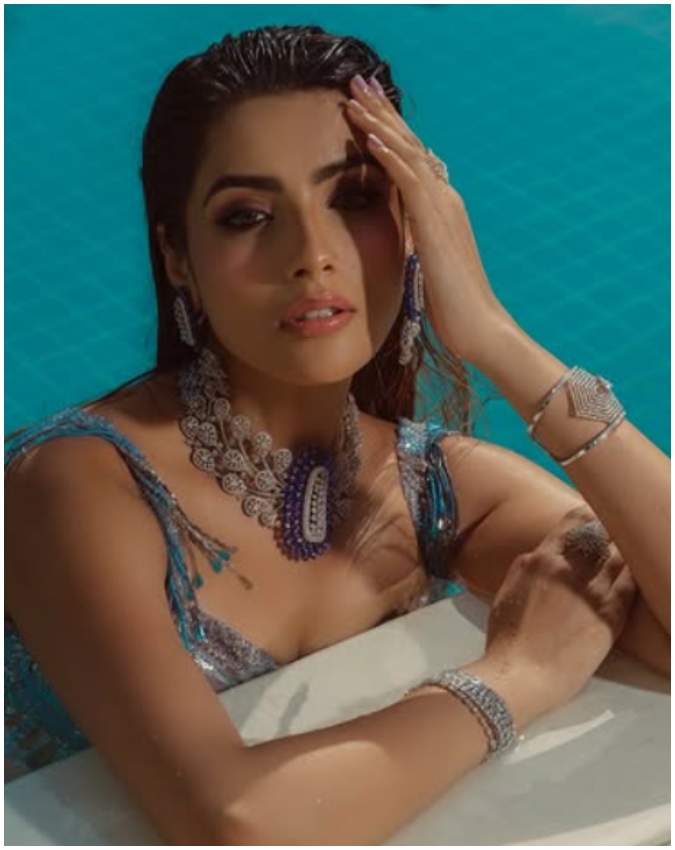 Aditi Hundia with Ishan Kishan-1-2-3