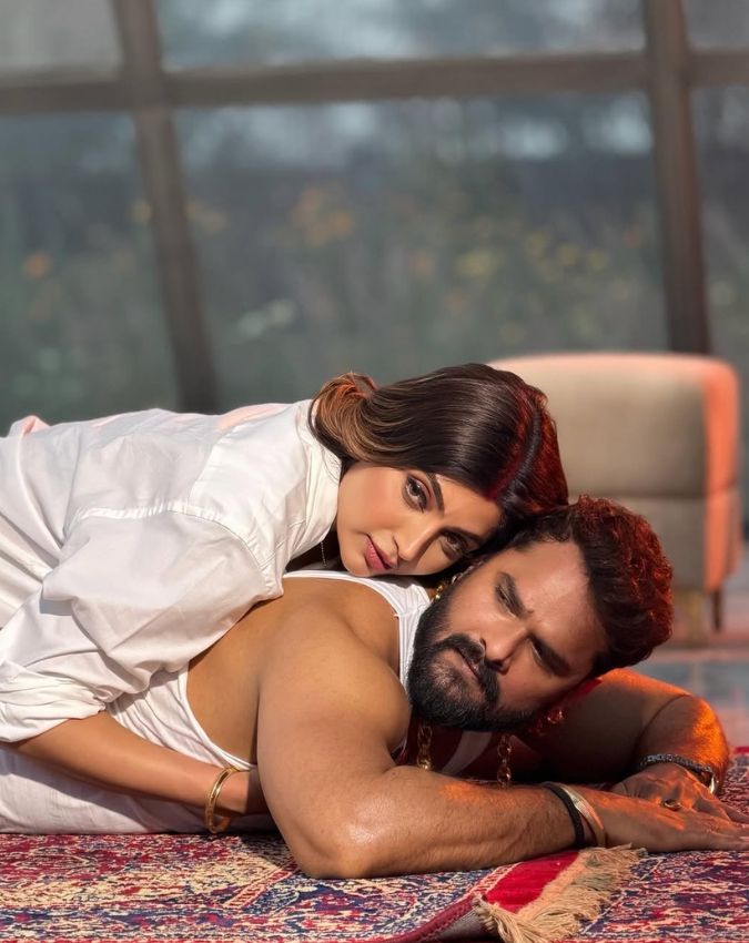 Akanksha Puri Birthday Wishes to Khesari Lal Akanksha Puri Birthday Wishes to Khesari Lal-1-2-3-4-5