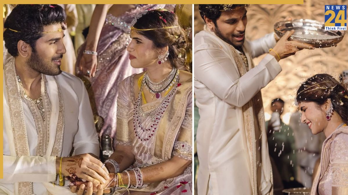 Allu Arjun Brother Allu Sirish, Allu Sirish Nayanika Reddy Wedding Pics-1