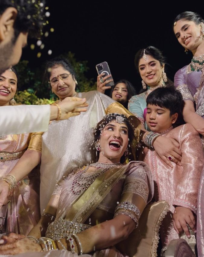 Allu Arjun Brother Allu Sirish, Allu Sirish Nayanika Reddy Wedding Pics-1-2-3-4-5-6-7-8-9-10