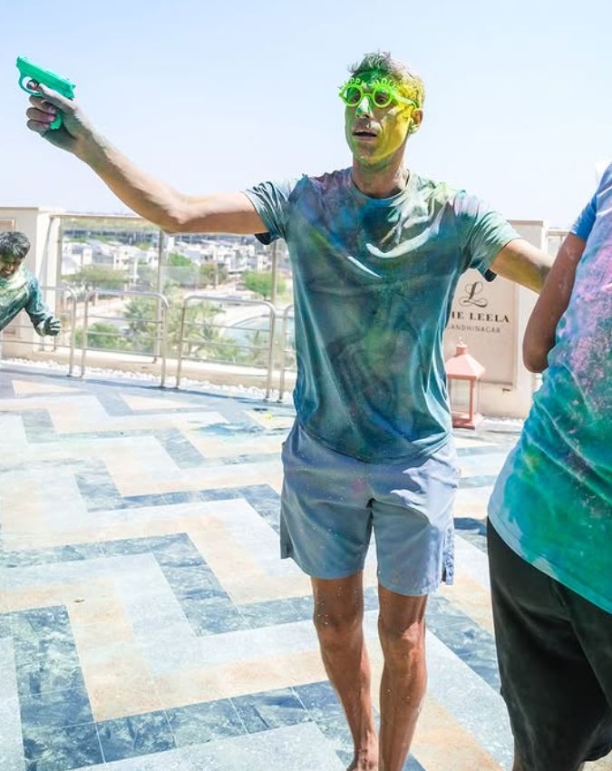 Aakash Chopra Holi -1-2