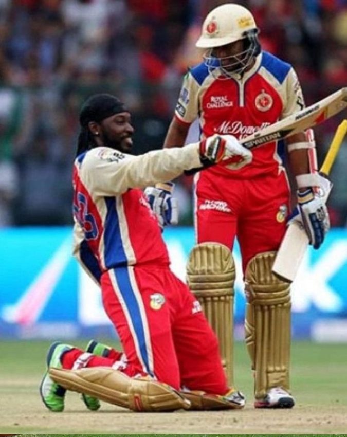 Chris Gayle Virat Kohli (1) -1-2
