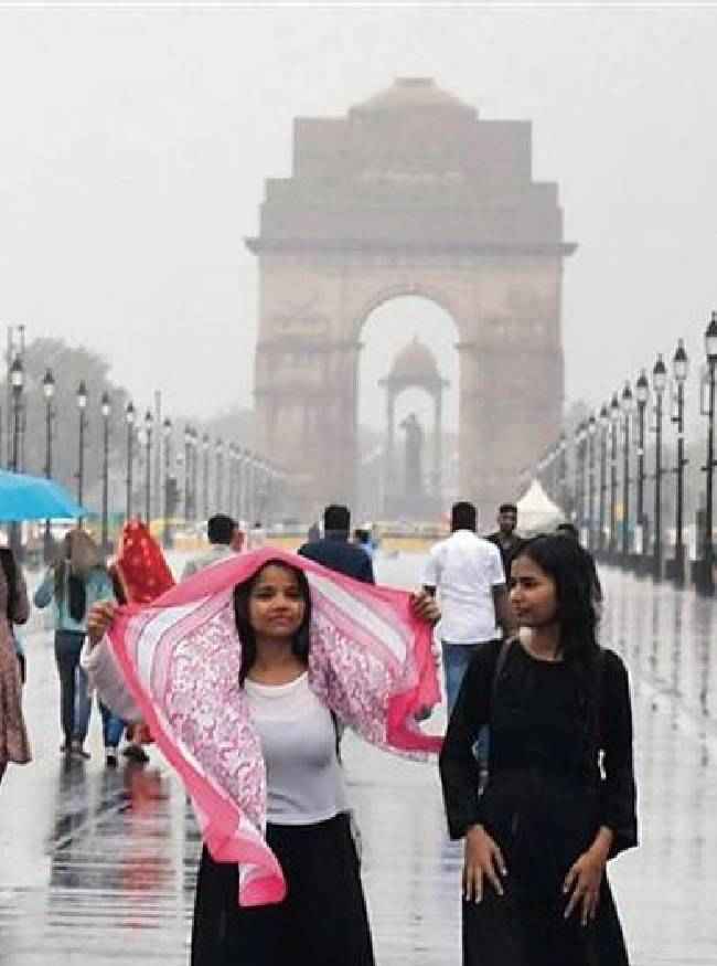 दिल्ली में बारिश को लेकर यलो अलर्ट