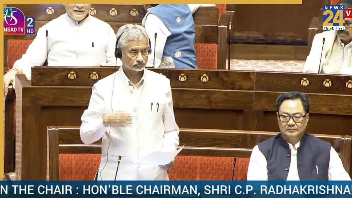 External Affairs Minister S Jaishankar responds in Parliament