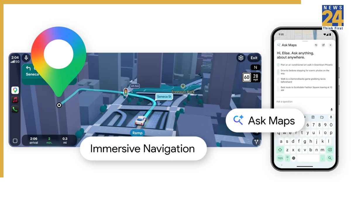 'पास में फोन चार्ज कहां करूं?' अब Google Maps से पूछिए, तुरंत मिलेगा जवाब, ऐप में आया 10 साल का सबसे बड़ा अपडेट