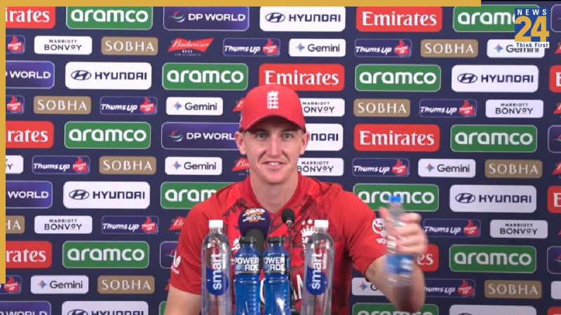 Harry Brook post match presentation