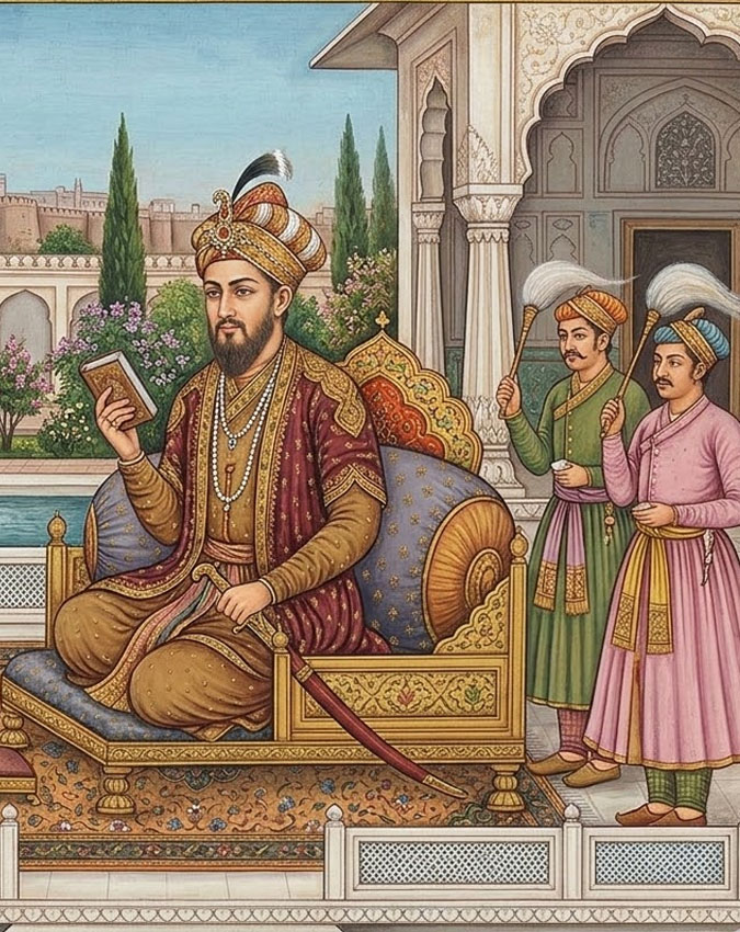 Mughal Emperor Babur Was Buried Twice-1-2-3-4