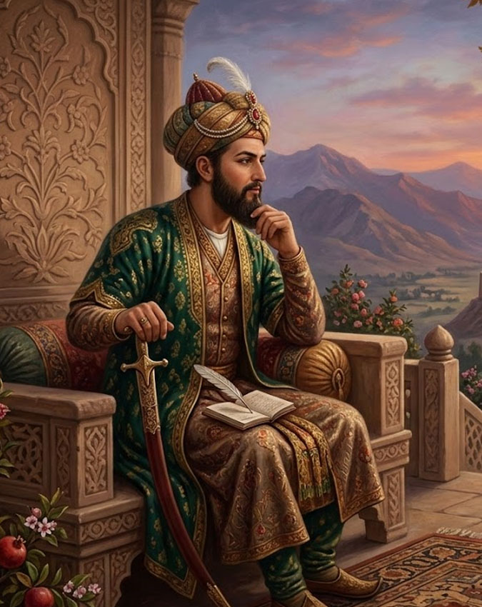 Mughal Emperor Babur Was Buried Twice-1-2-3-4-5