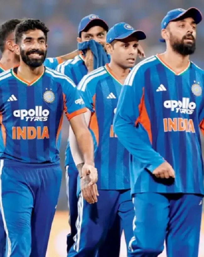 Team India Playing 11-1-2-3-4-5-6