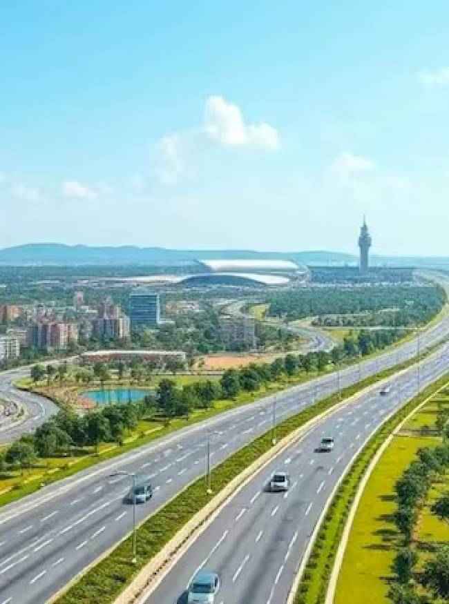 नोएडा फिल्म सिटी रूट पर ट्रैफिक जाम