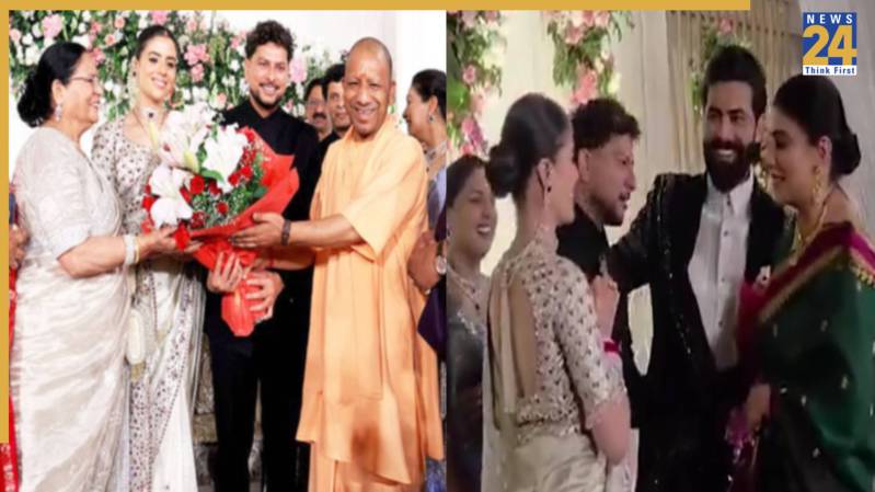 Kuldeep Yadav-Vanshika Reception