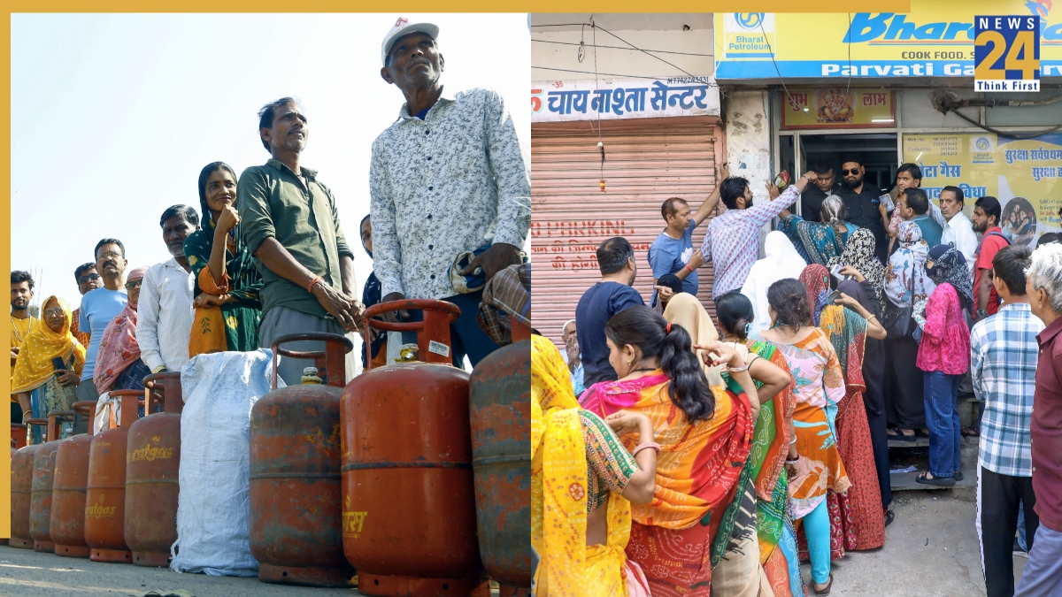 LPG shortage in india images -1