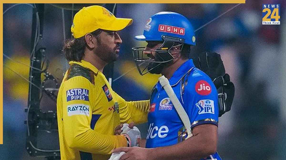 MS Dhoni and Rohit Sharma