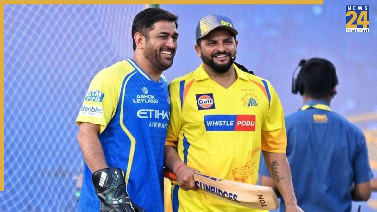 MS Dhoni and Suresh Raina-1