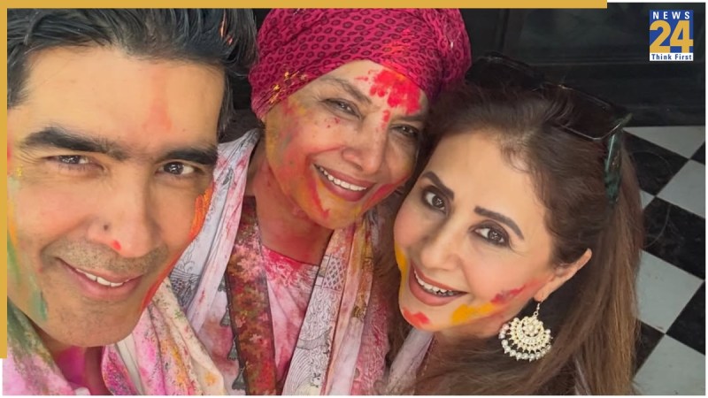 Manish Malhotra, Shabana Azmi Manish Malhotra, Shabana Azmi-1