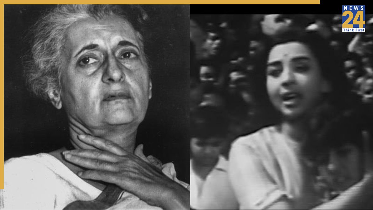 Indira Gandhi Crying Over Song-1