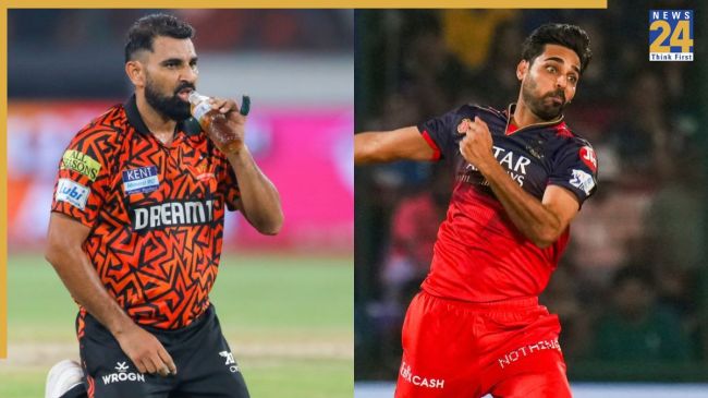 Mohammed Shami Bhuvneshwar Kumar -1