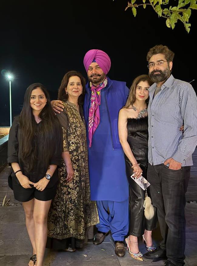 Navjot Sidhu Family-1-2-3