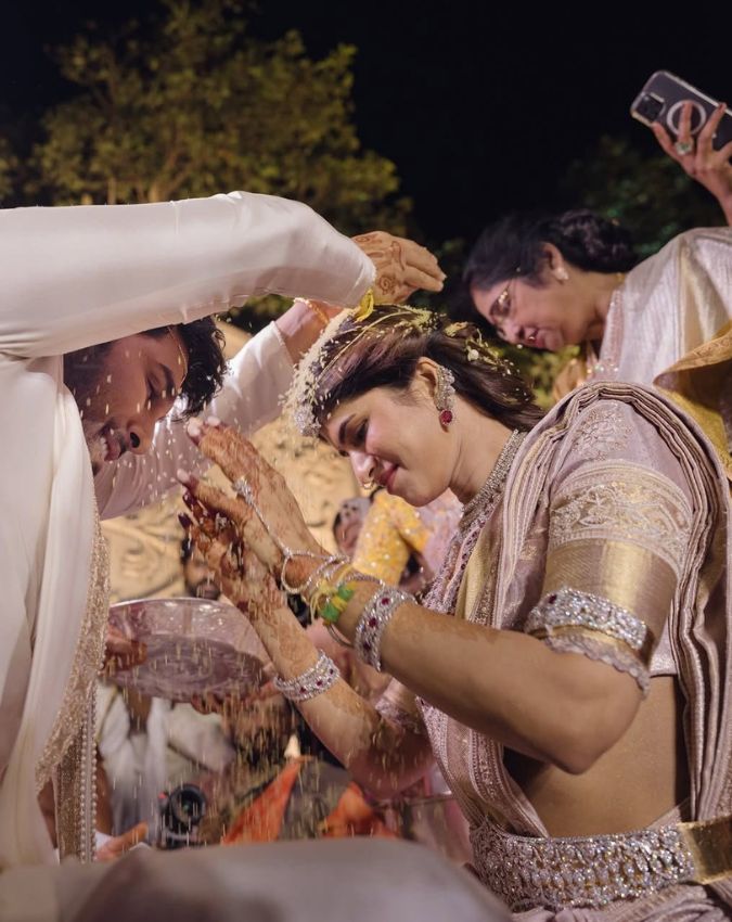 Allu Arjun Brother Allu Sirish, Allu Sirish Nayanika Reddy Wedding Pics-1-2-3-4-5-6-7