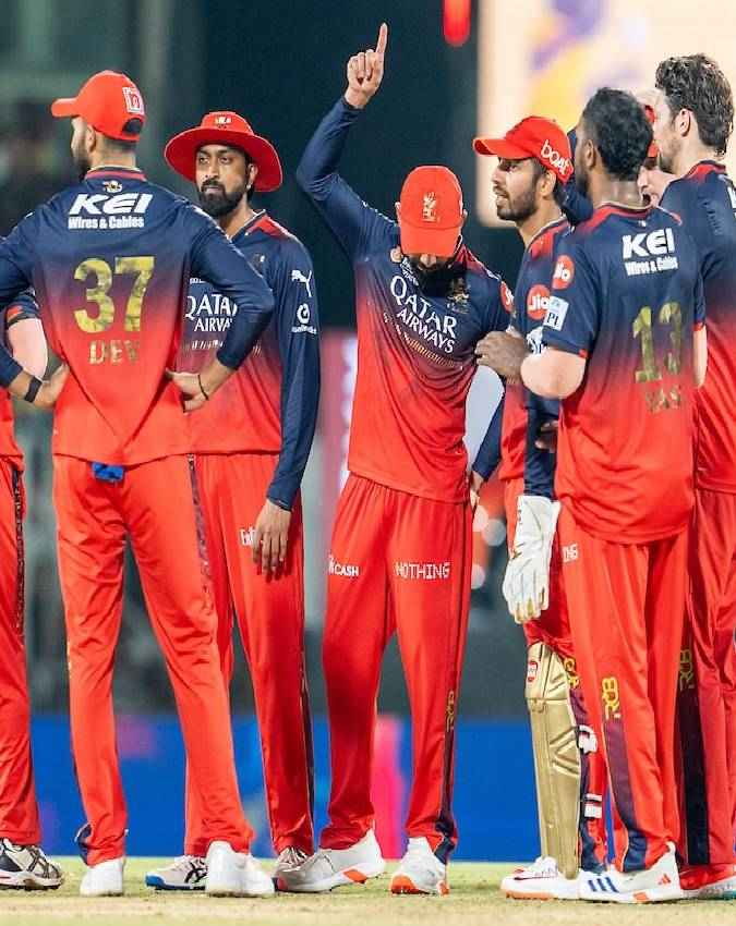 रॉयल चैलेंजर्स बेंगलुरु (RCB) का फुल स्क्वॉड
