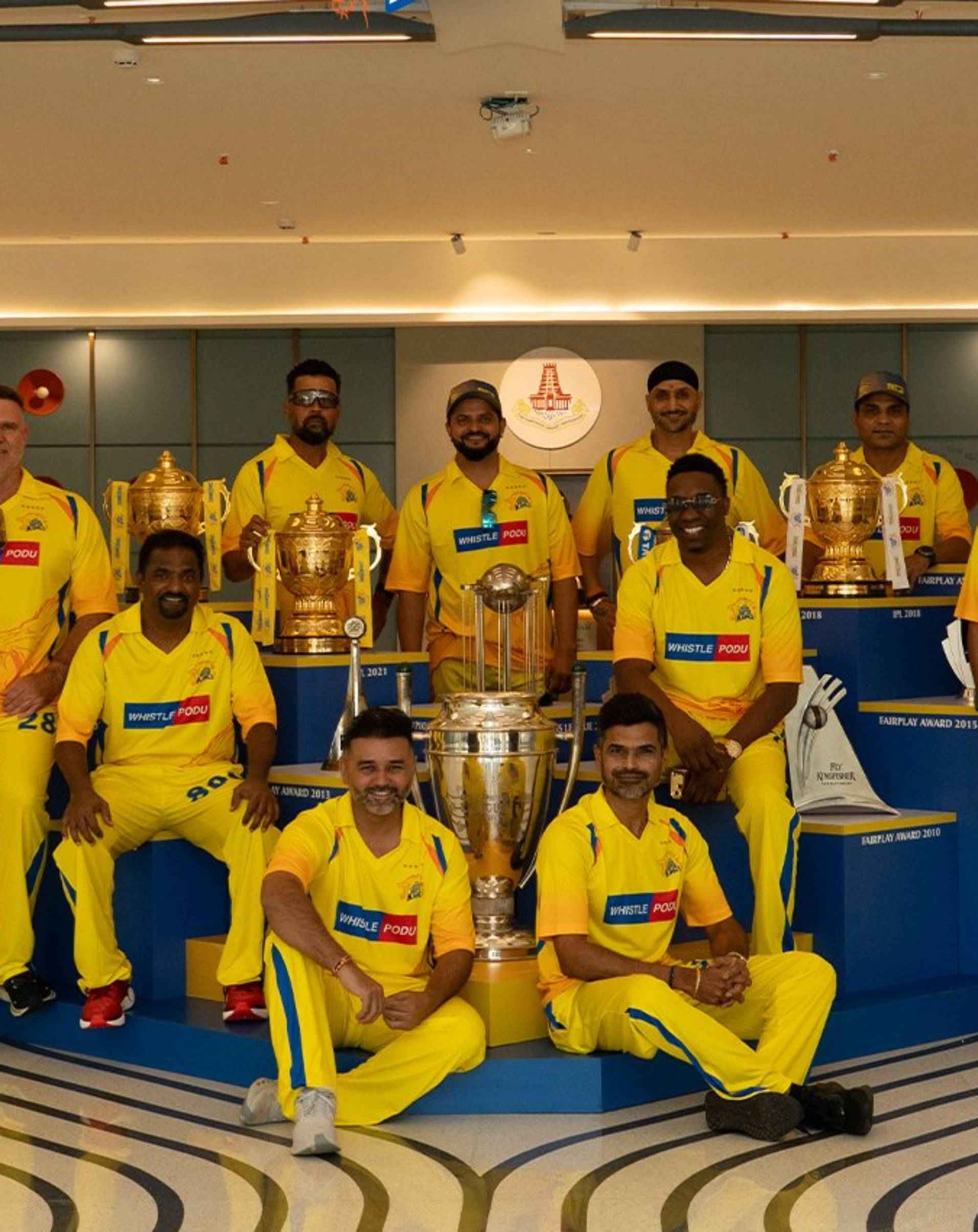 CSK के कई दिग्गज खिलाड़ी हुए शामिल