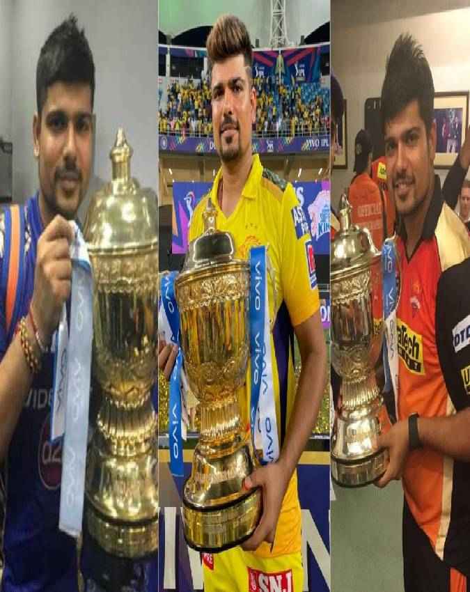 CSK, MI और SRH के साथ लगातार तीन ट्रॉफी जीती