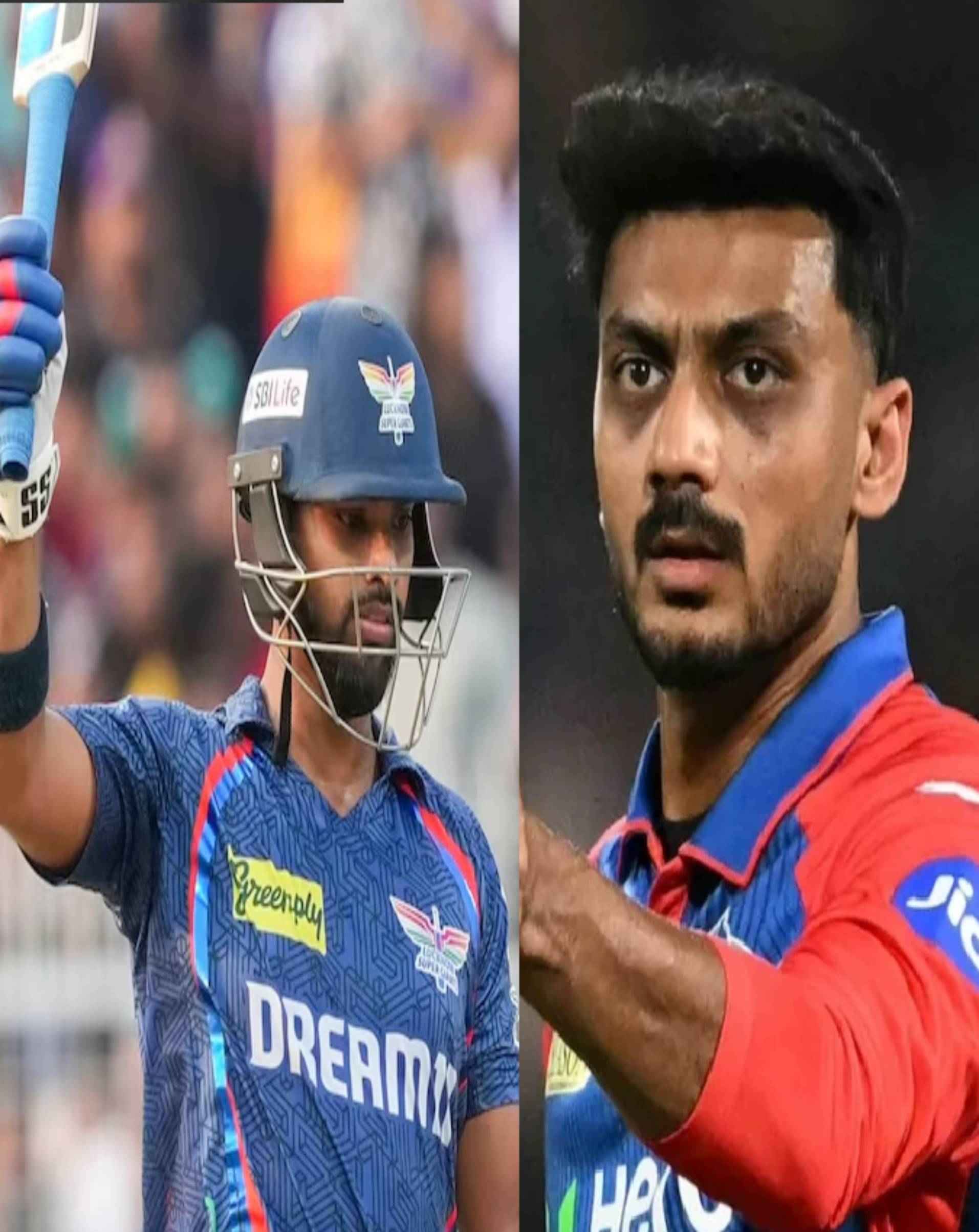 निकोलस पूरन vs अक्षर पटेल