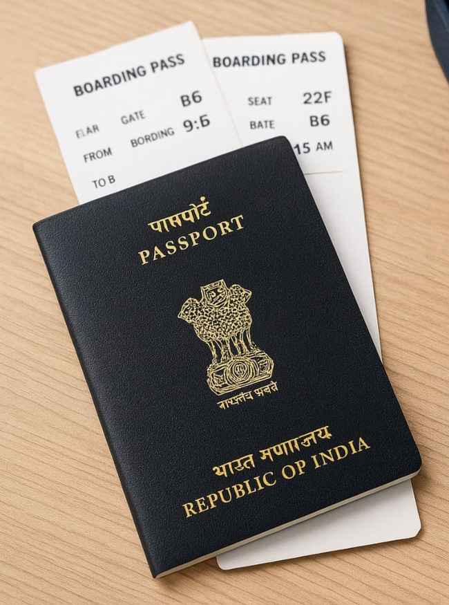 भारतीय पासपोर्ट पर क्या फर्क