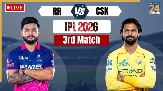 RR vs CSK IPL 2026 Match Live