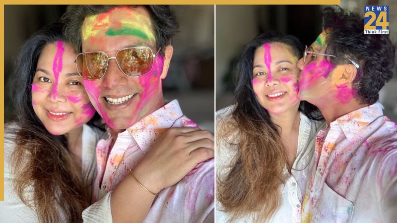 Randeep Hooda Holi celebration pics Randeep Hooda Holi celebration pics-1
