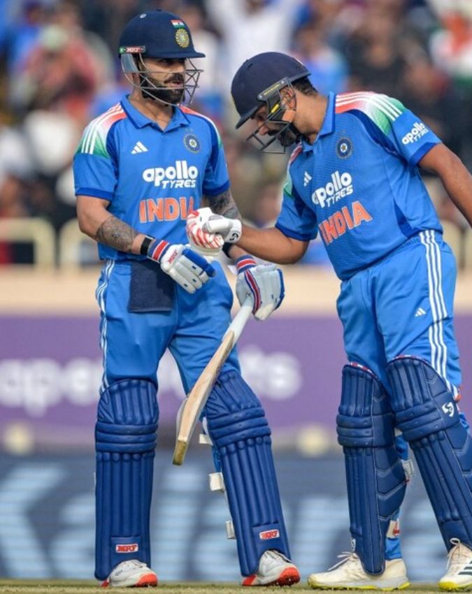 Virat Kohli Rohit Sharma (6) -1-2-3-4