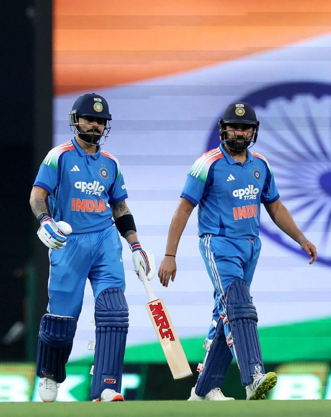 Virat Kohli Rohit Sharma (6) -1-2-3-4-5