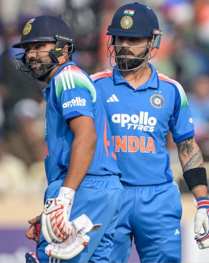 Rohit Sharma Virat kohli (27) -1-2-3