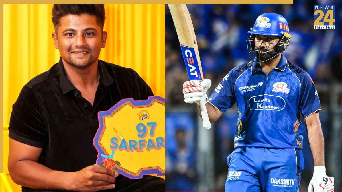 Rohit sharma Sarfaraz Khan