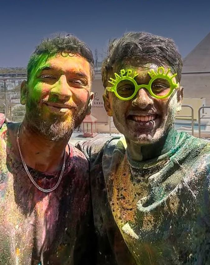 Aakash Chopra Holi -1-2-3