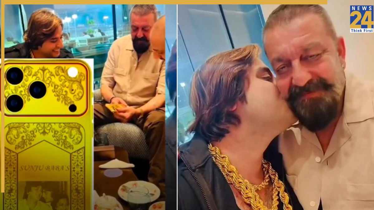 Sanjay Dutt got gold plated Iphone 17