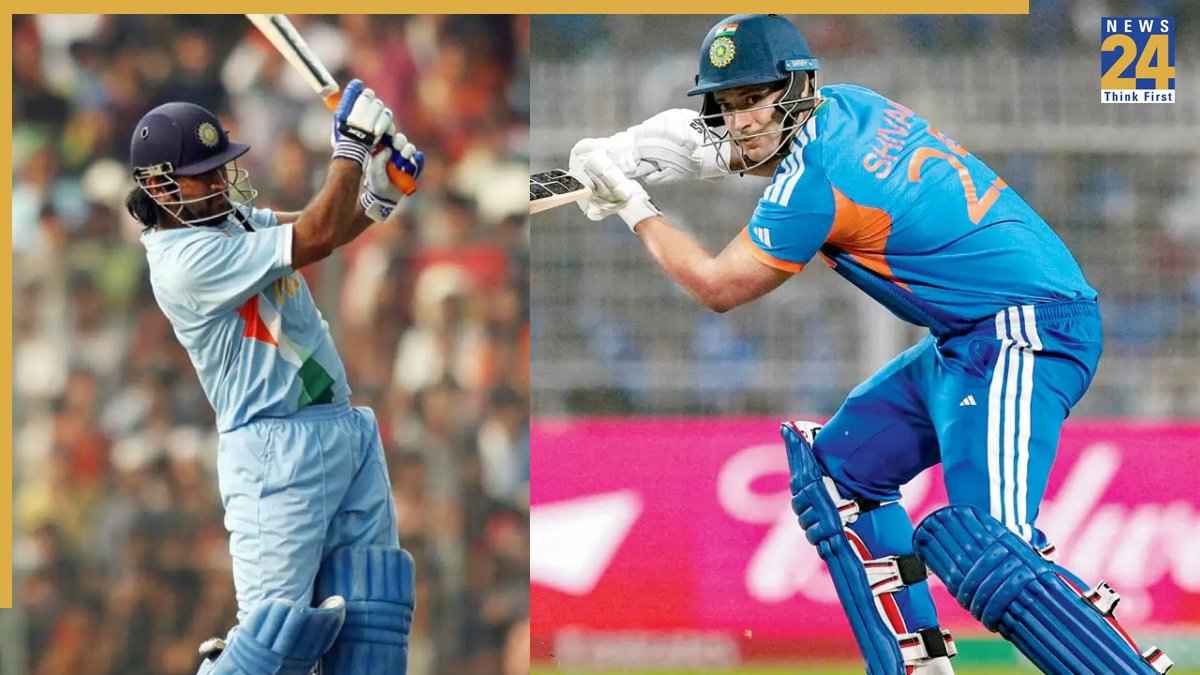 Shivam Dube and MS Dhoni Shivam Dube and MS Dhoni