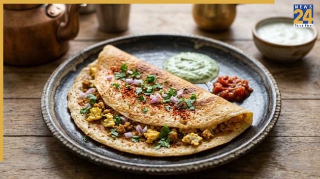 Soya Egg Cheela Recipe