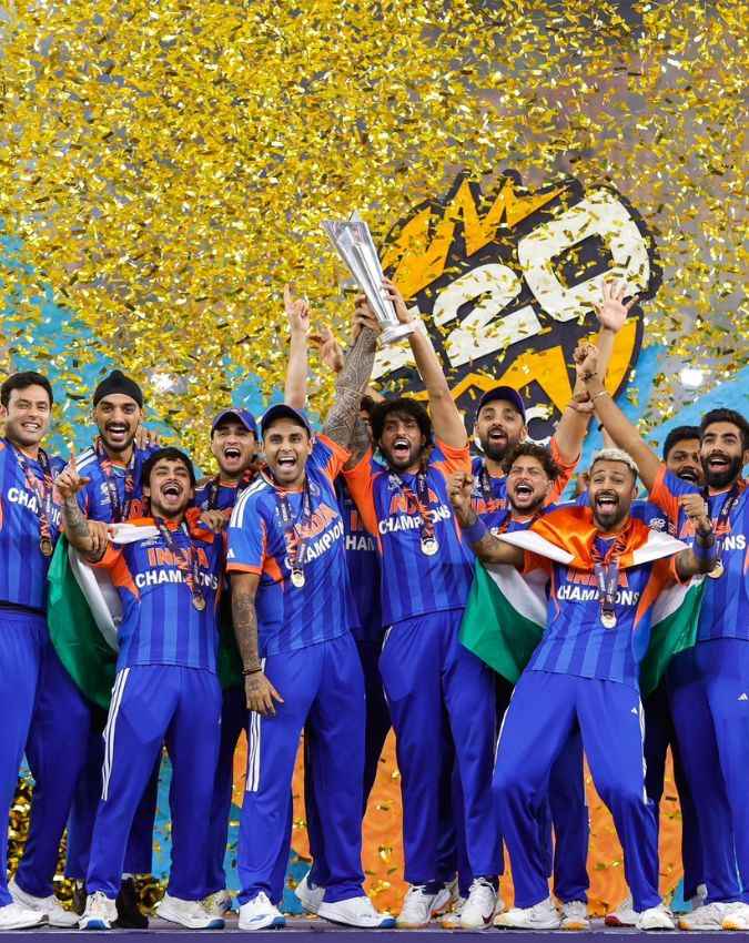 ICC Trophy जीतने वालों को सम्मान