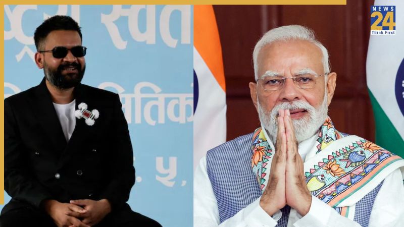 PM Modi and Balen Shah