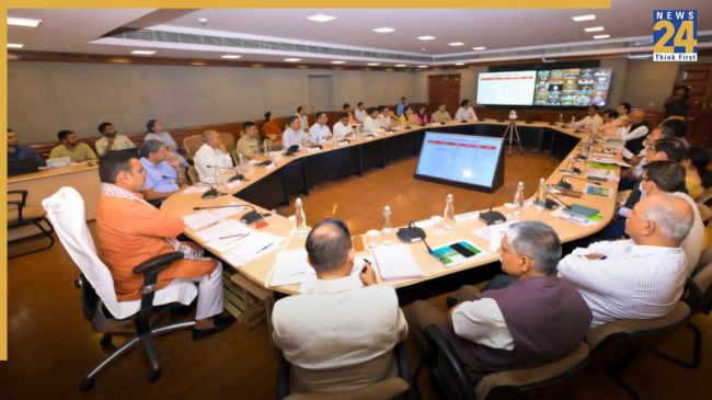 ⸻Rajasthan CM Bhajanlal Sharma Reviews LPG Distribution