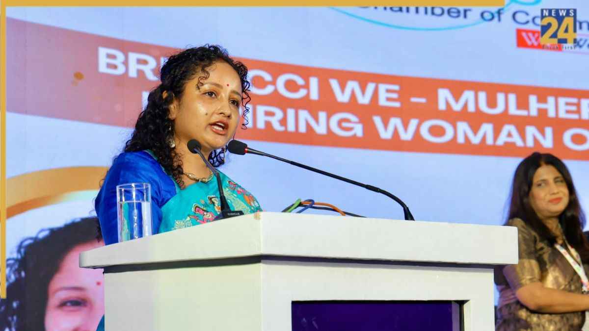 विधायक कल्पना सोरेन 'ब्रिक्स सीसीआई वीई (BRICS CCI WE) एनुअल वुमेन समिट 2026' में ट्रेलब्लेजर अवार्ड से सम्मानित