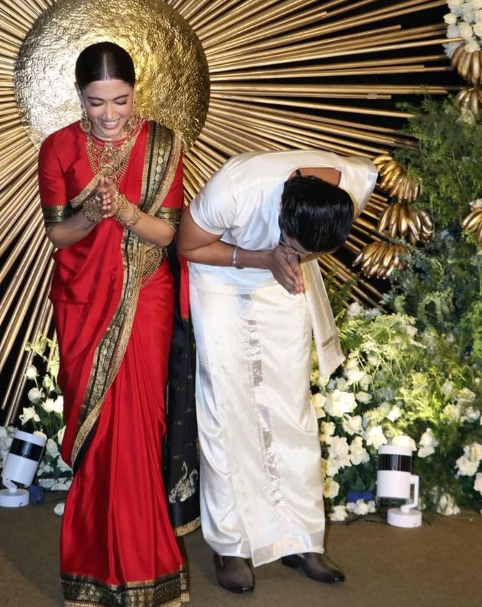 Rashmika Mandanna Vijay Deverakonda Wedding Reception Photos-1-2-3-4-5-6-7