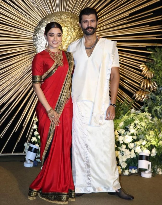 Rashmika Mandanna Vijay Deverakonda Wedding Reception Photos-1-2-3-4-5-6